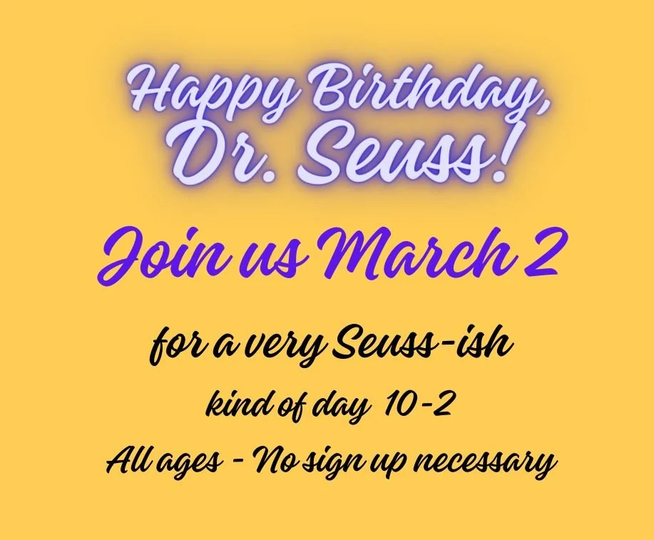 Happy Birthday Dr. Seuss - Cochranton Area Public Library
