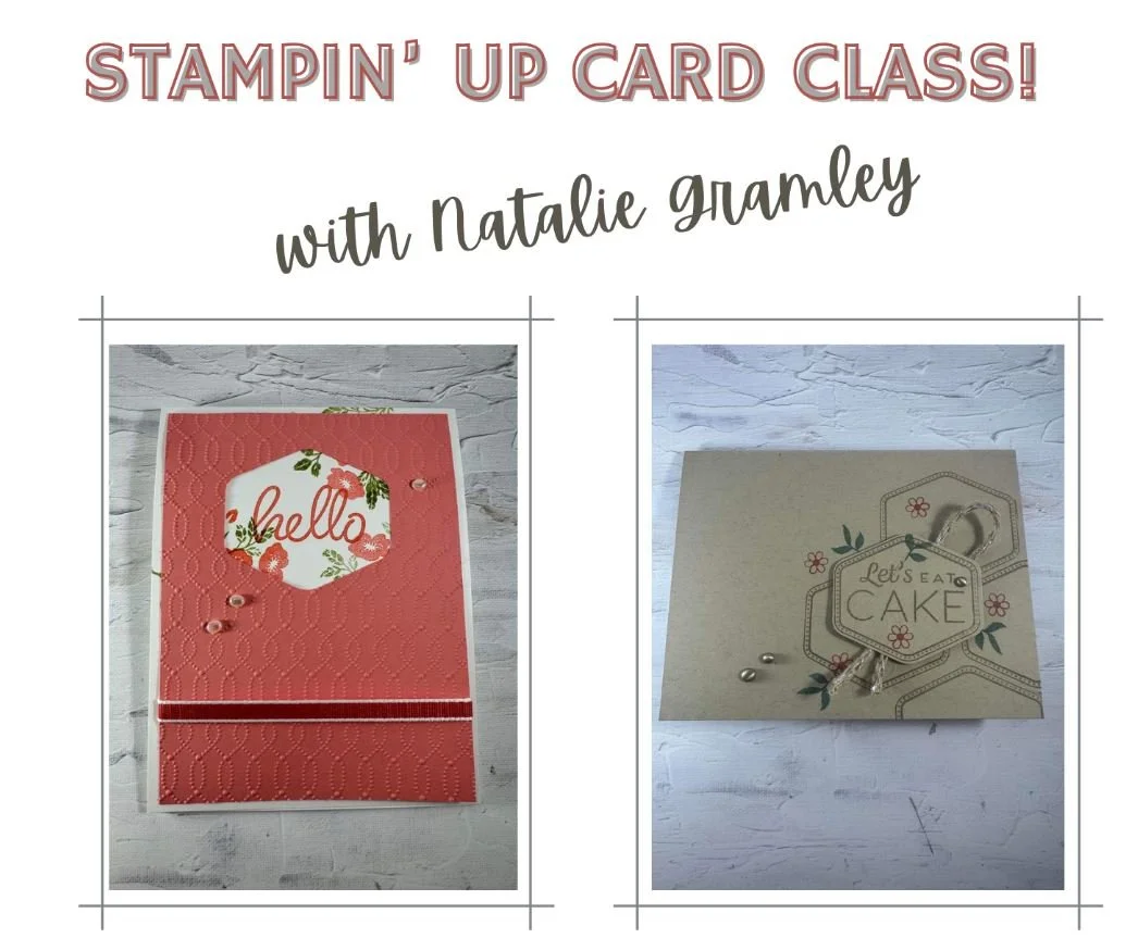 Stampin' Cards with Natalie - Margaret Shontz Memorial Library