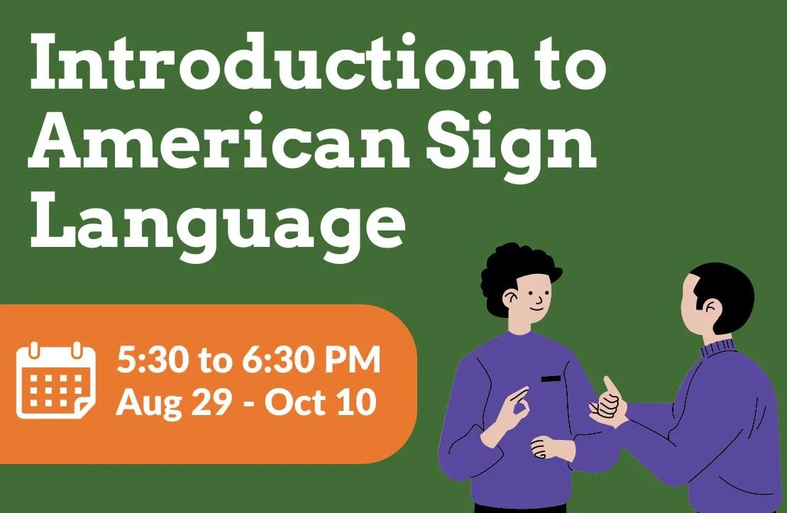 Introduction to American Sign Language - Meadville Public Library