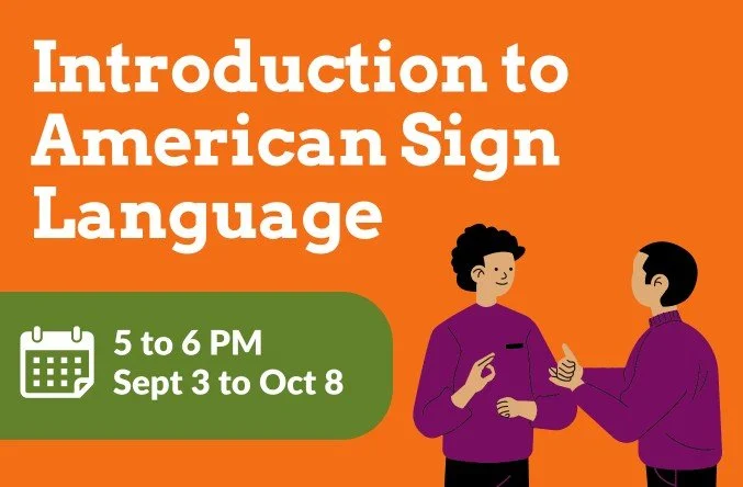 Introduction to American Sign Language - Meadville Public Library