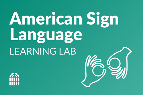 ASL Learning Lab - Meadville Public Library