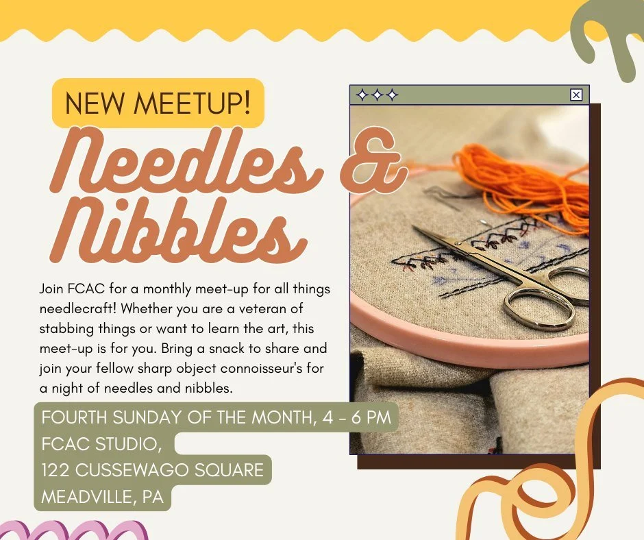 Needles and Nibbles - French Creek Arts Collective