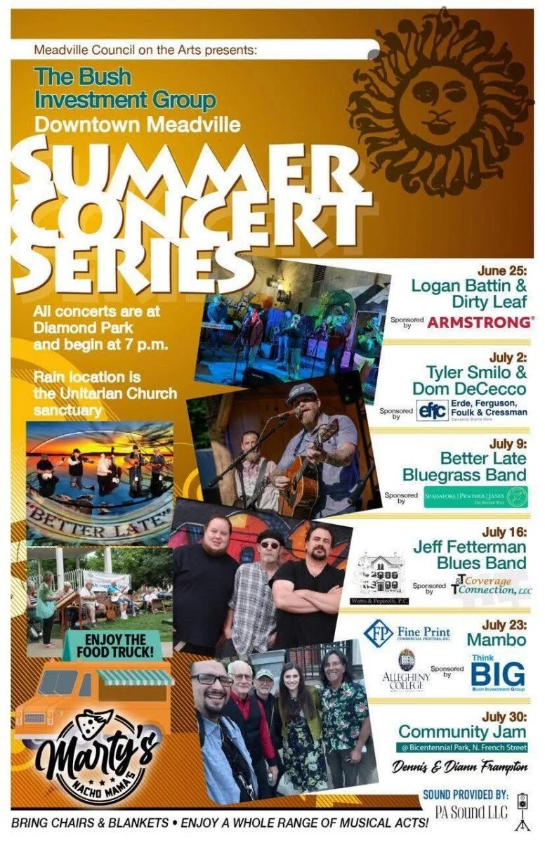 Summer Concert Series - Meadville Council on the Arts