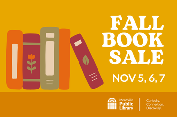 Fall Book Sale - Meadville Public Library