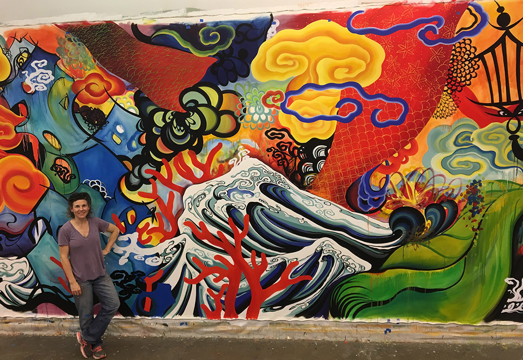 Me and Choueifat, Lebanon mural 