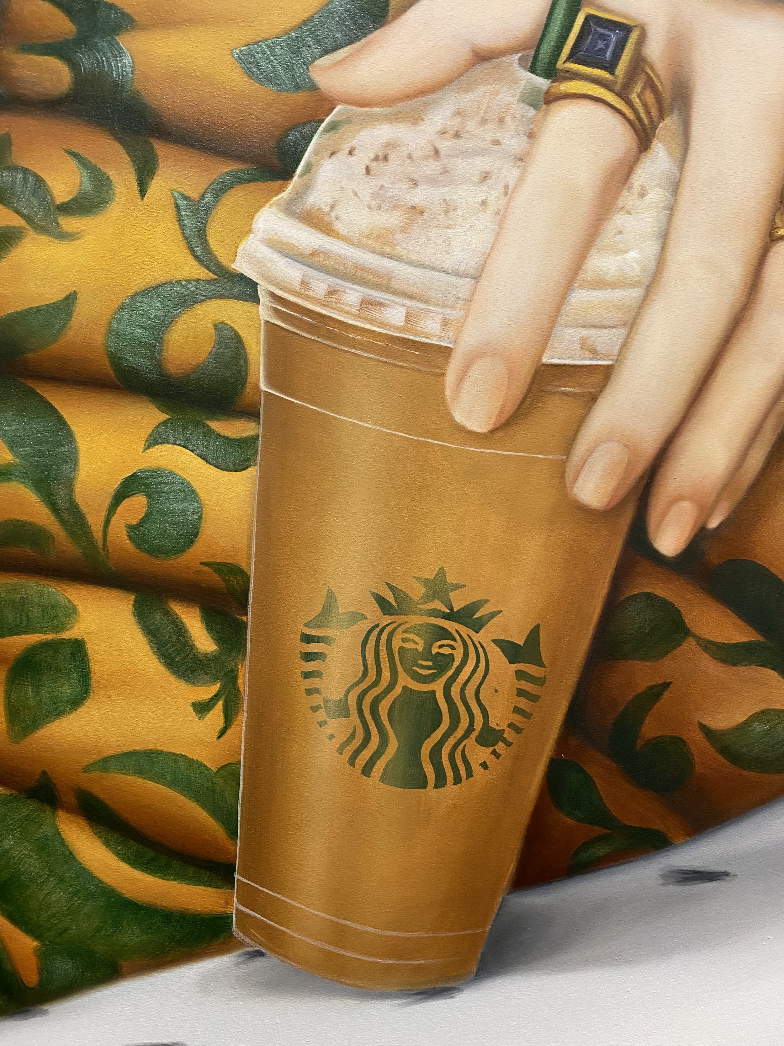 Detail from - Caffeinated and Ready to Rule