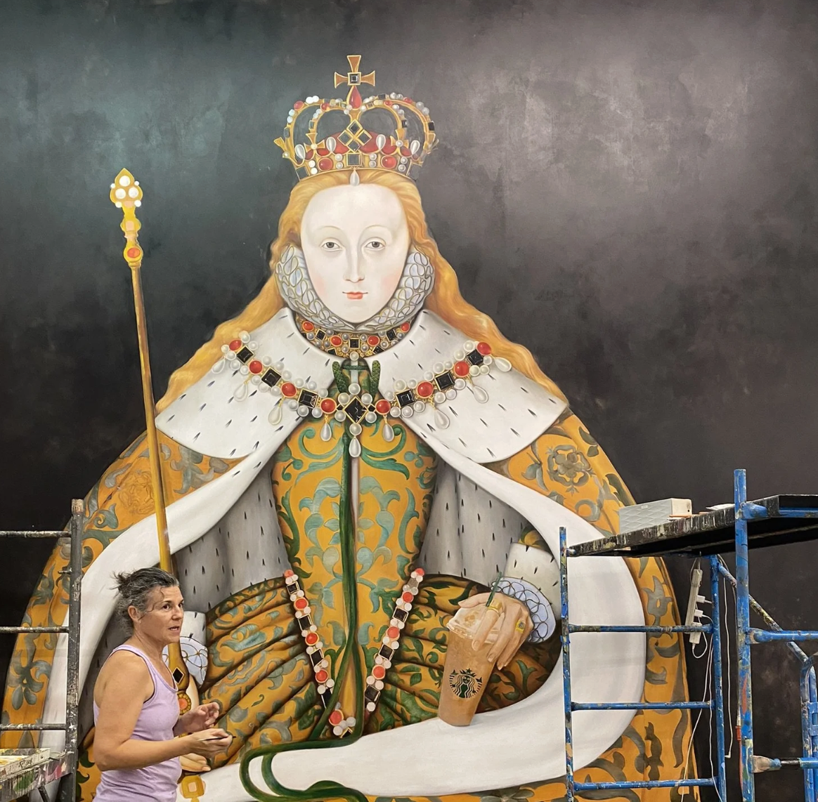 The Queen Mural