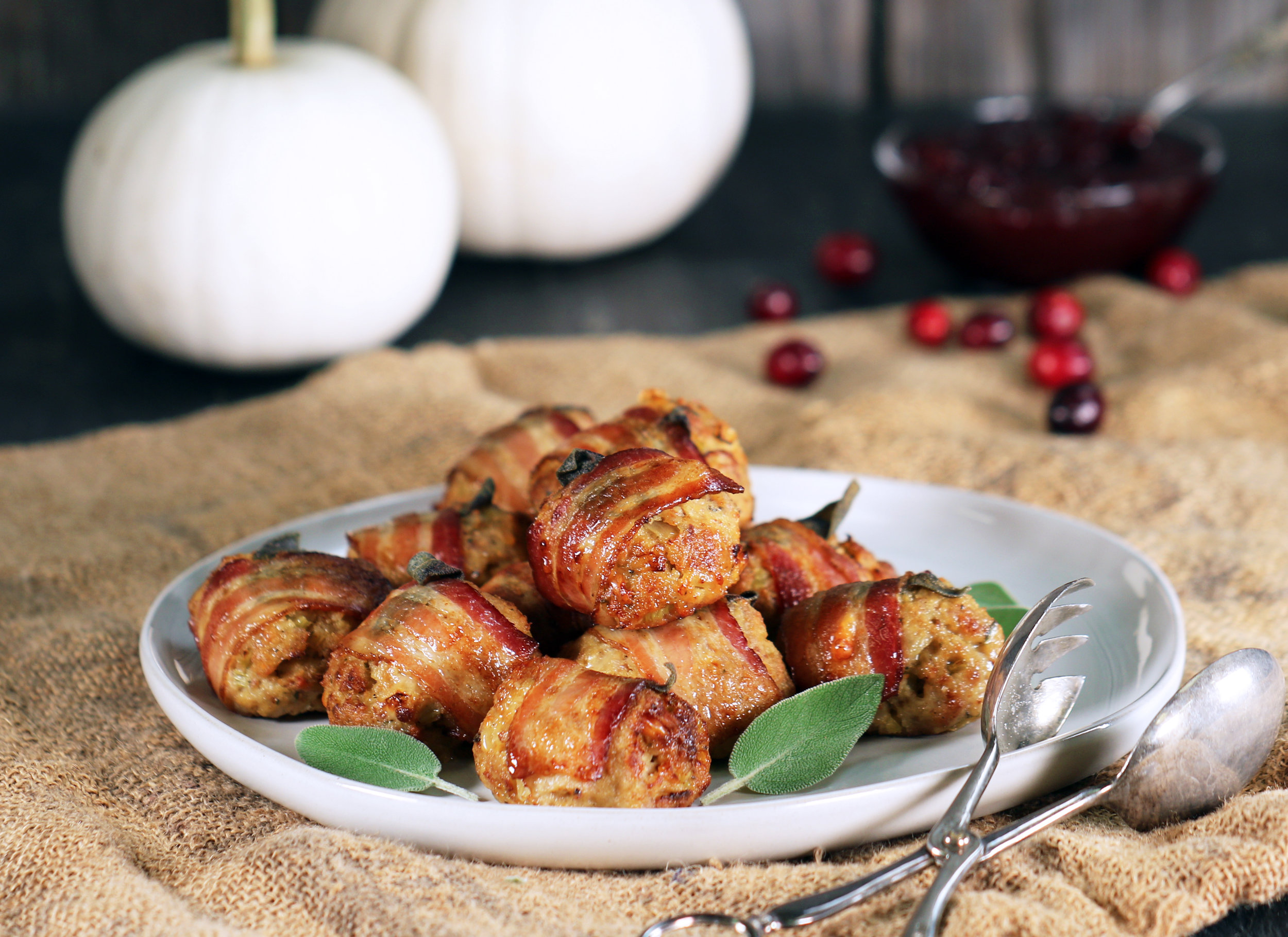 CRISPY BACON &amp; SAGE STUFFING