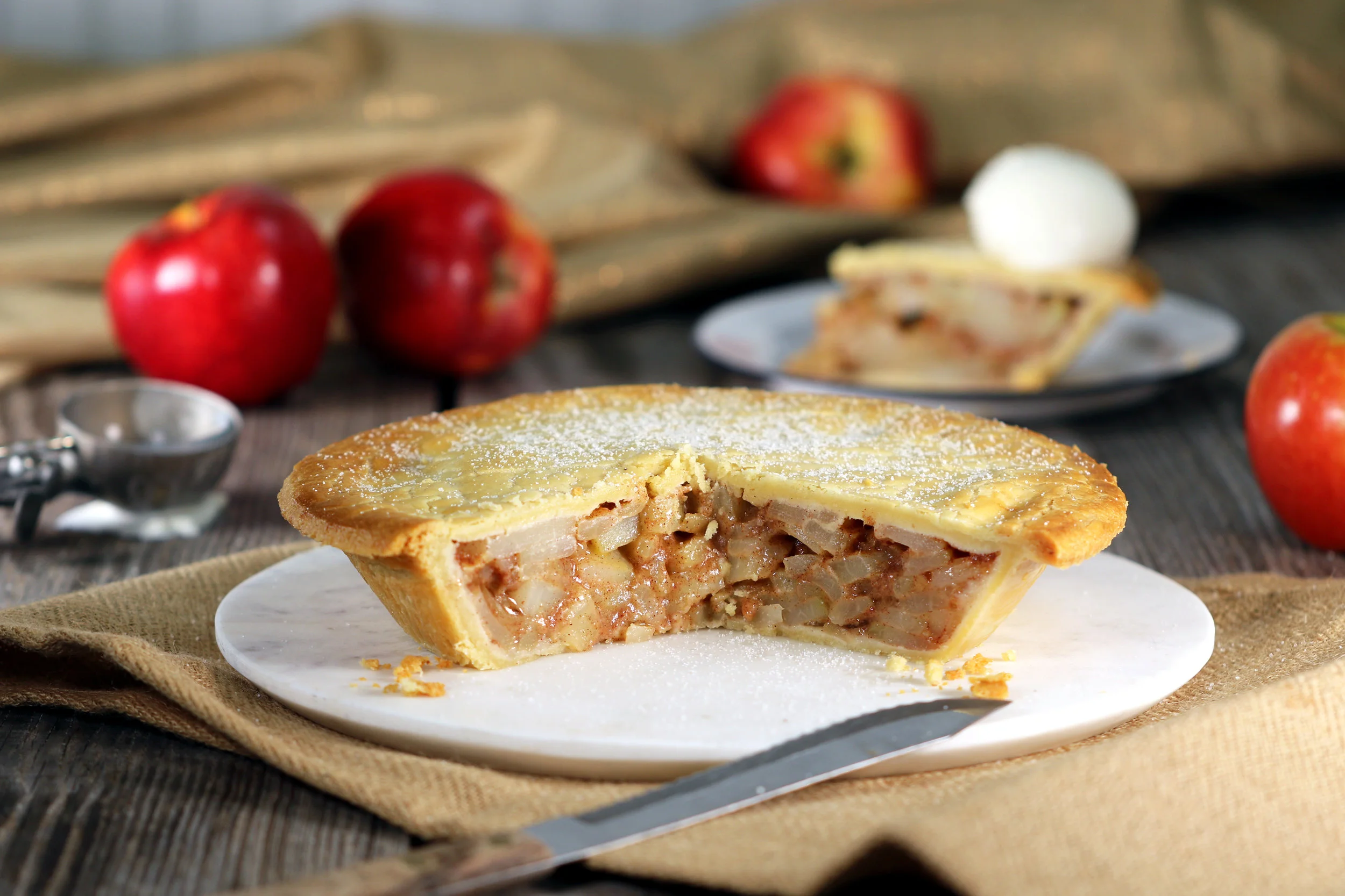 LOW-CARB "APPLE" PIE