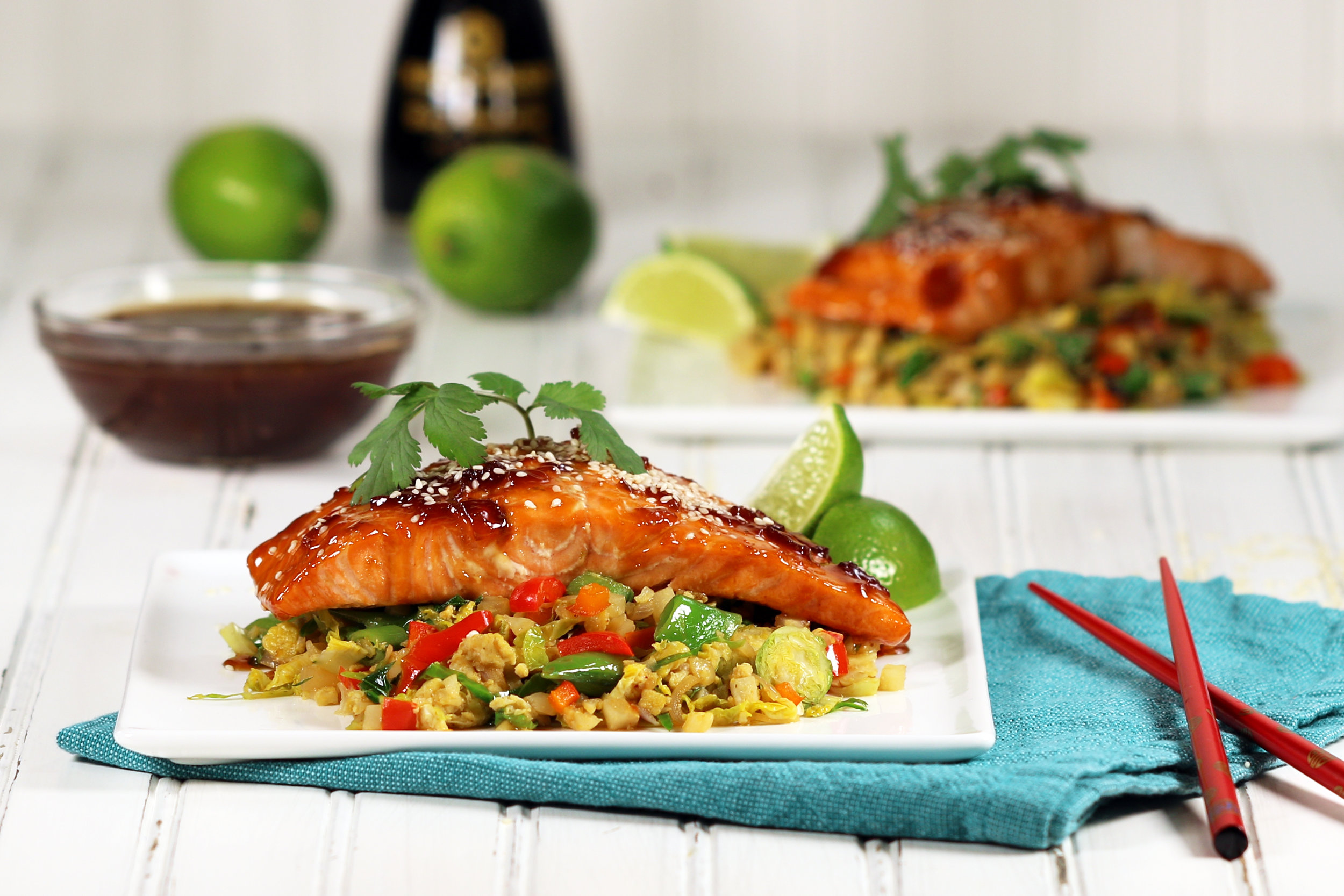 BEST LOW CARB KETO TERIYAKI GLAZED SALMON WITH CAULIFLOWER FRIED RICE.jpg