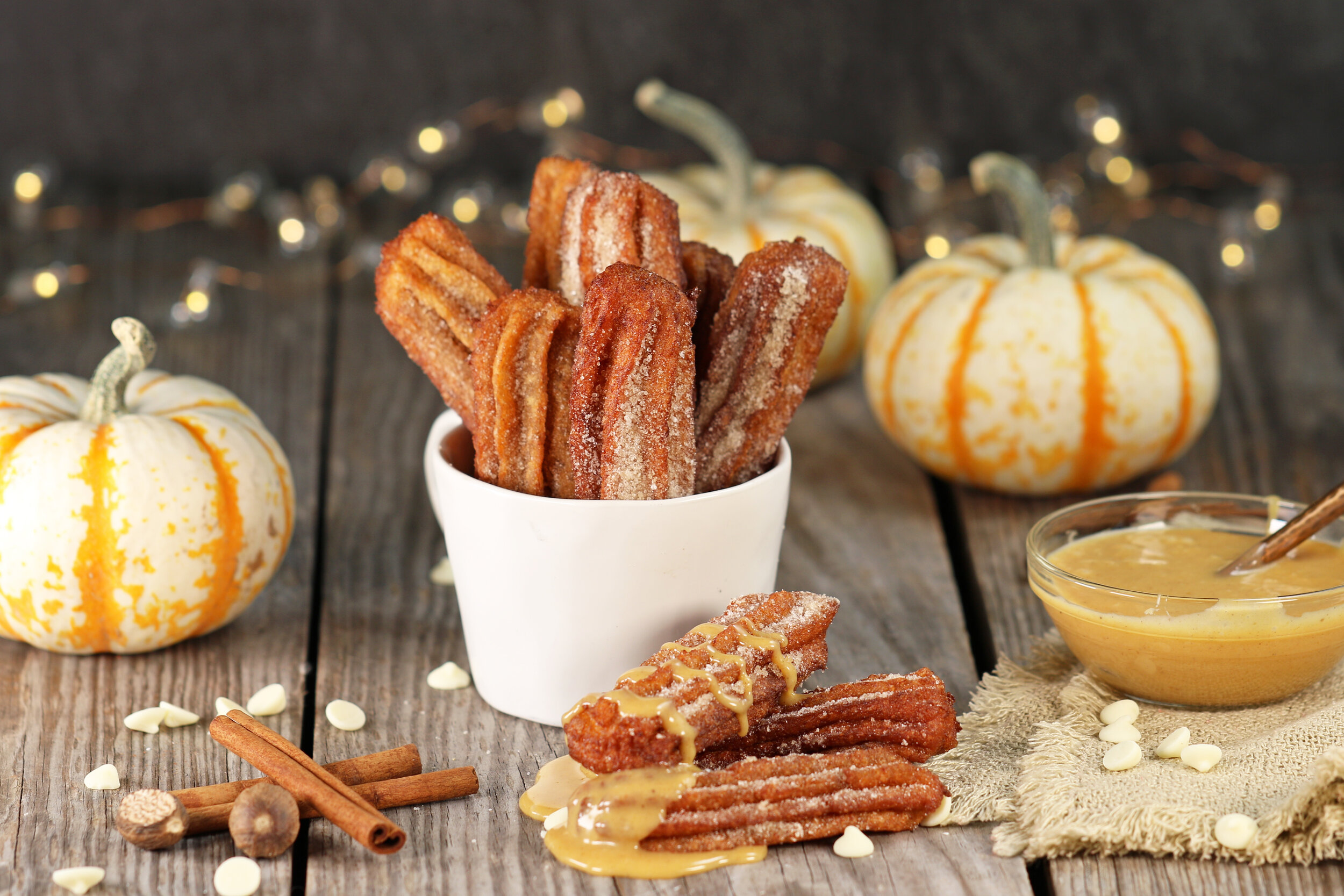 PUMPKIN SPICE CHURROS