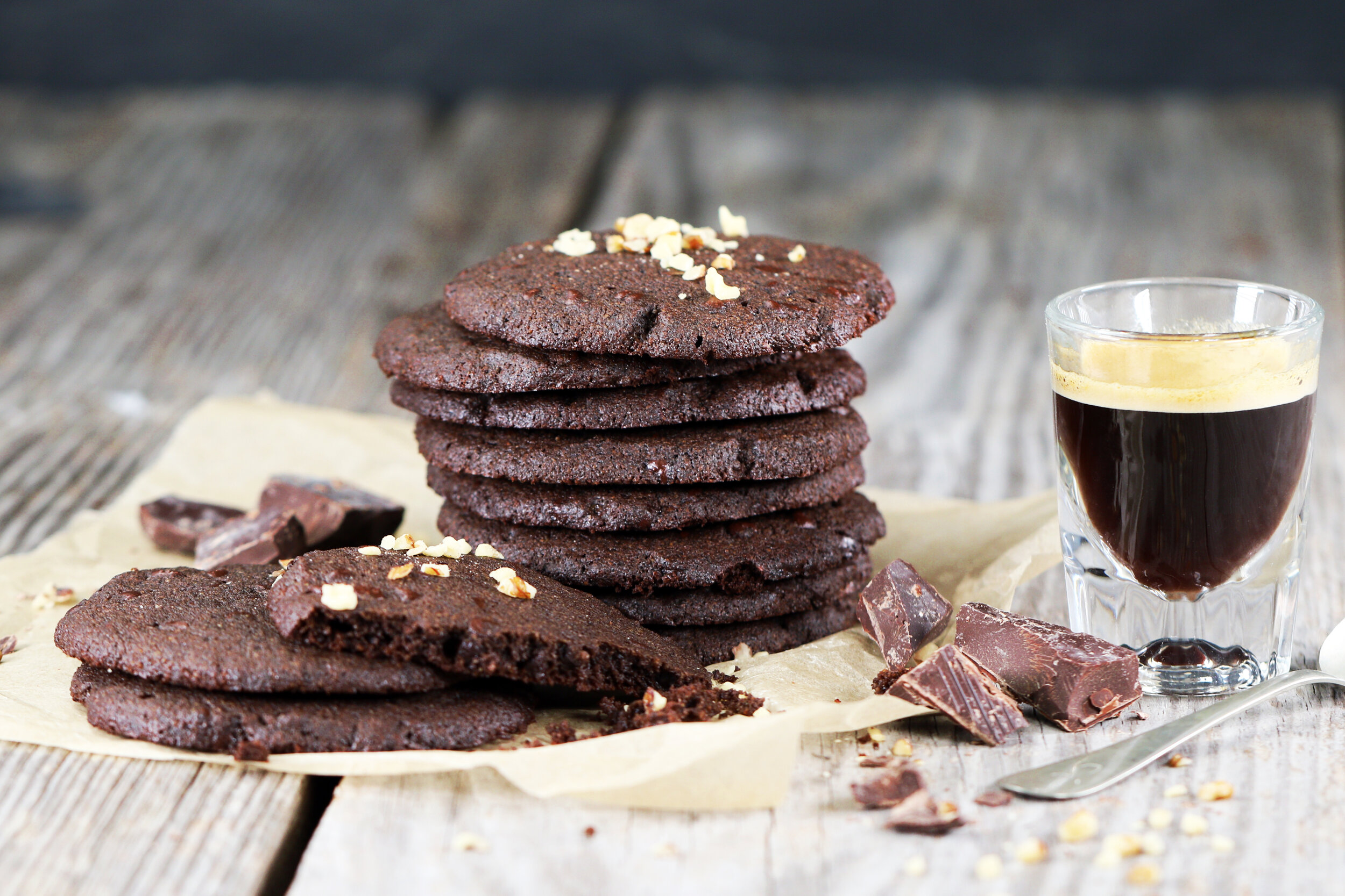 DOUBLE CHOCOLATE COOKIES