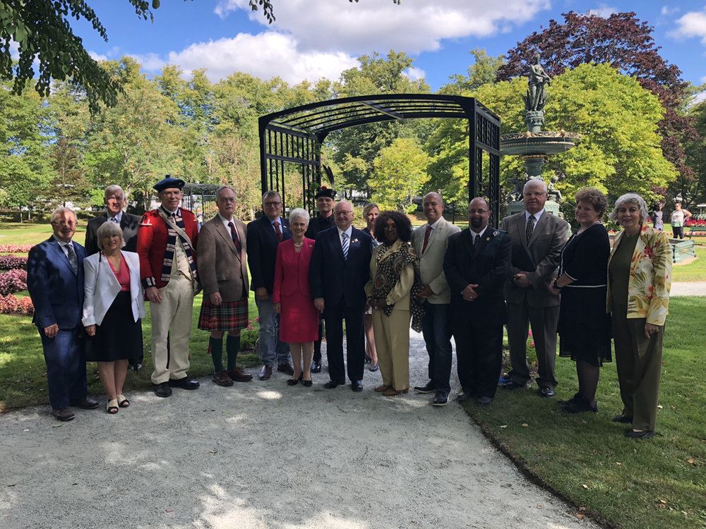 Dedication of Queen Elizabeth II Walkway, September 9th, 2018