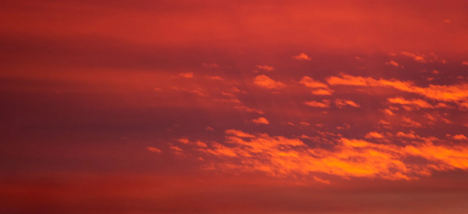 3rd April 2020 7:25 am Sunrise. Fire dances across the sky.
