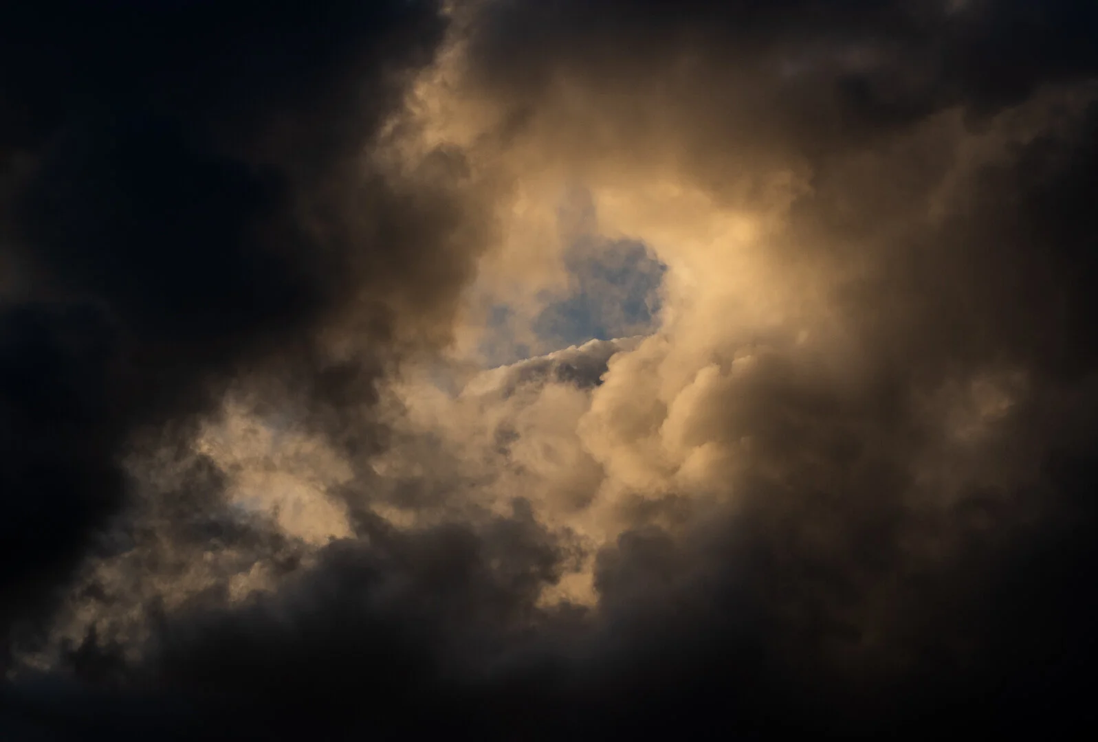 11th April 2020 5:38 pm. Seeing the light through the storm.