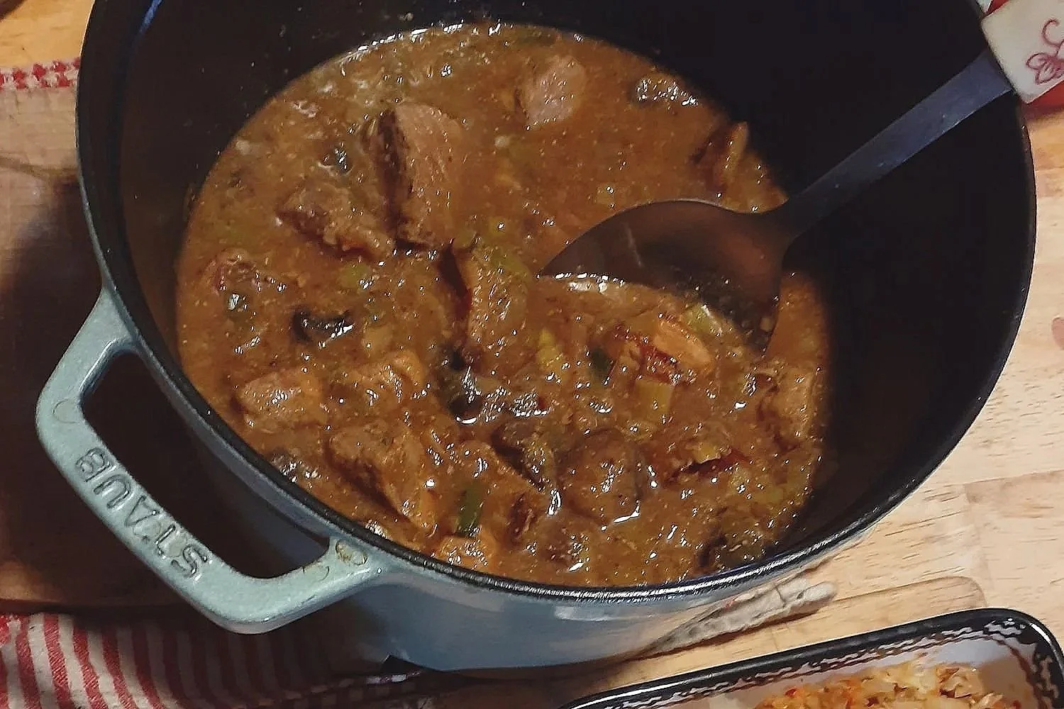 Pork in Cider - A fridge clear out my gran would be proud of