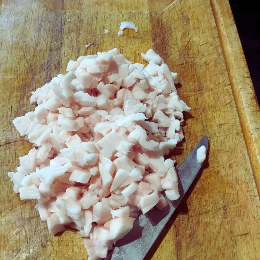 Chopped Berkshire Pork Fat