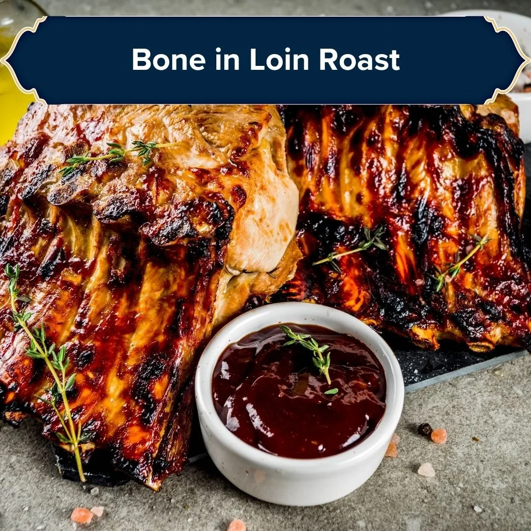 Bone in pork loin Roast