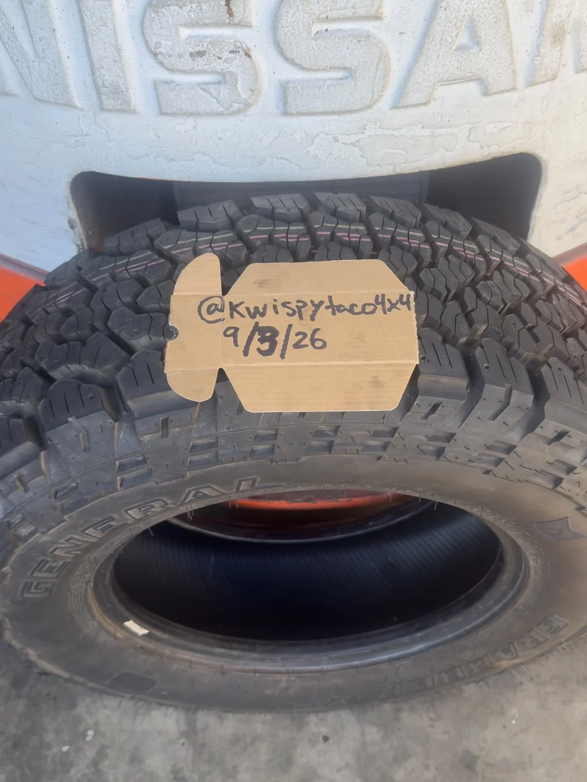 Located in Santa Ana, CA @kwispytaco4x4 is selling 1 never driven, mounted once as a spare General Grabber ATX 265/70/R17 $160 OBO. Local pickup only.