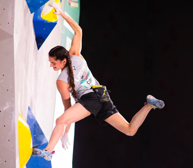 Minnesota Public Radio: A Twin Cities native hopes to climb her way to top of Olympic podium in 2020