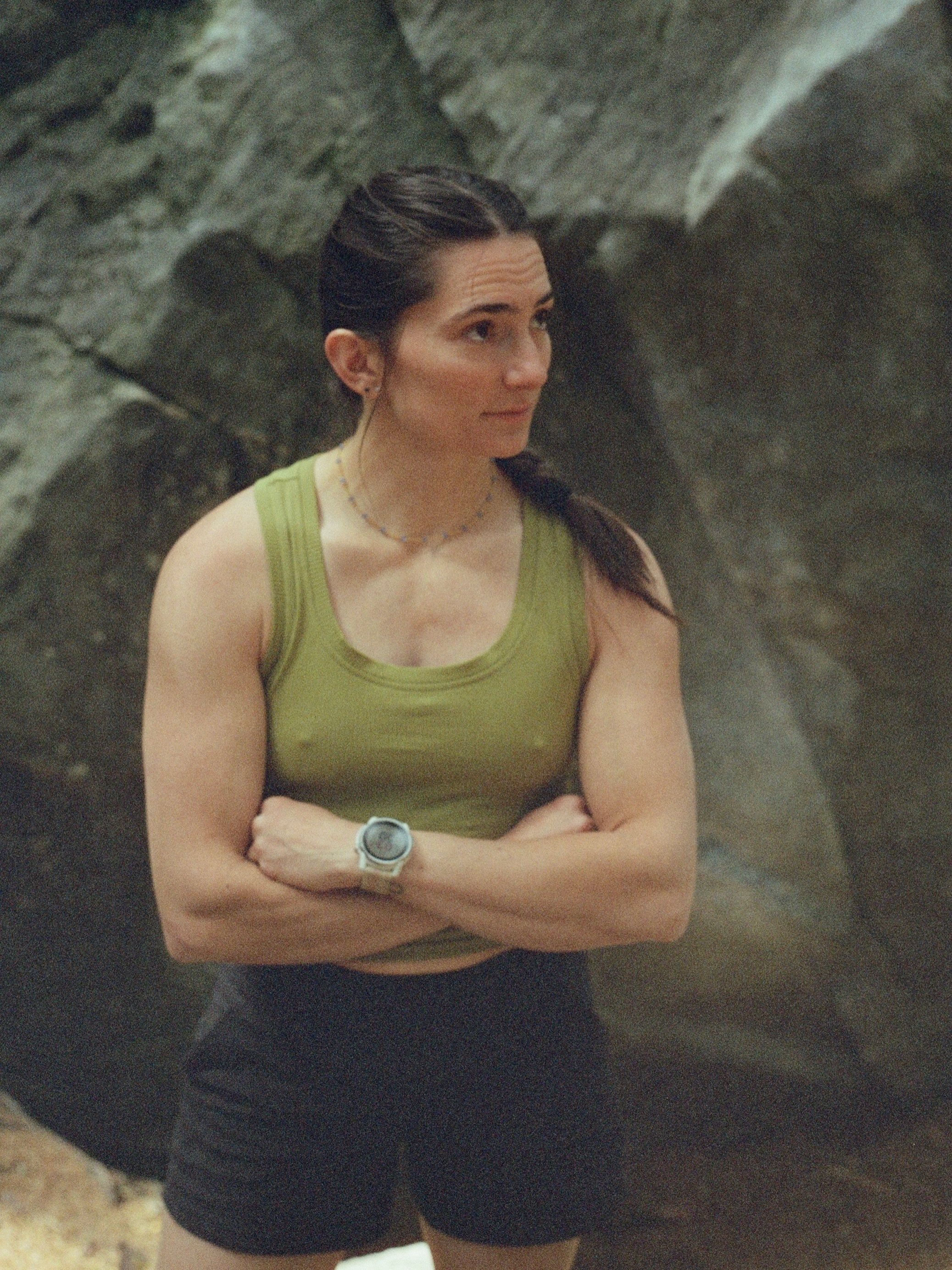 Film portraits are my favorite 🤩

🎞️ 1 cinestill 400 2,3, &amp; 4 kodak 400
📷 Canon AE1 Program