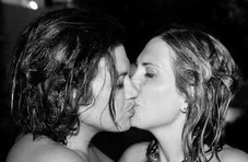 My first kiss…