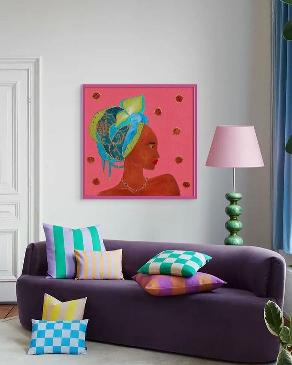 AFRICAN LADY III ~ Art Print 

#artprint #posterart #artposter #wallartprint #artprintsonline #africanprint