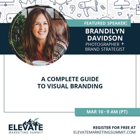 I am pumped to be speaking at Elevate Marketing Summit happening March 10 and 11! The theme this round is all about content marketing: how to create it, curate it, and collaborate on it for exponential results.

This virtual marketing conference is F