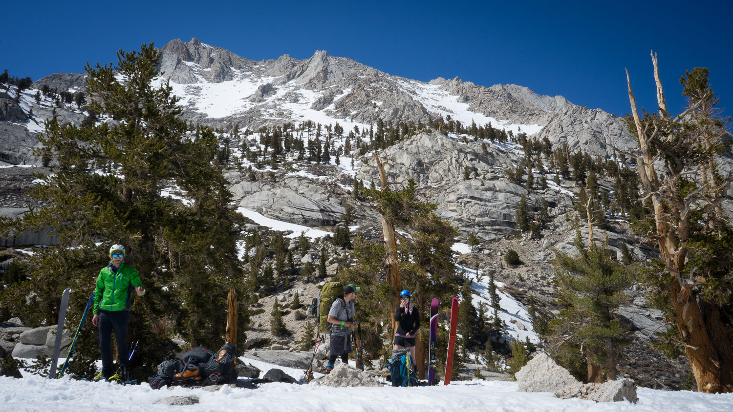 Lunch at Lower Boy Scout Lake