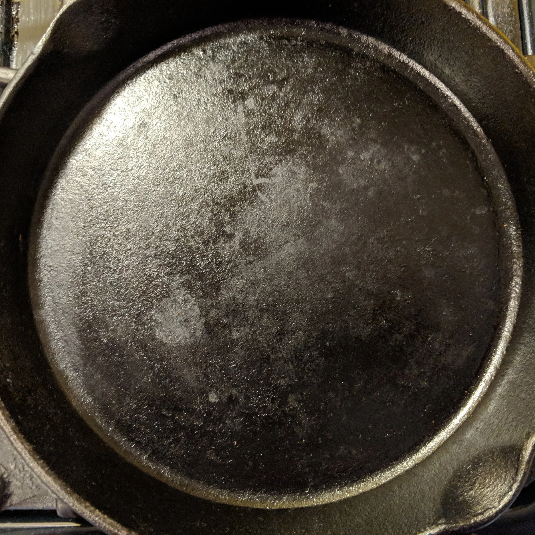Isn’t cast iron fun? I think it is nice aesthetically but realistically you could use any oven-safe pan—make sure it has no plastic handles!