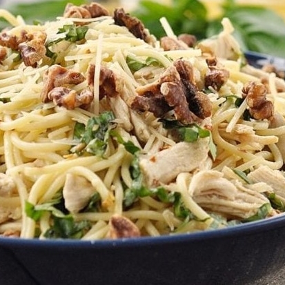Denise Spayd’s favorite Chicken, Pear & gorgonzola pasta