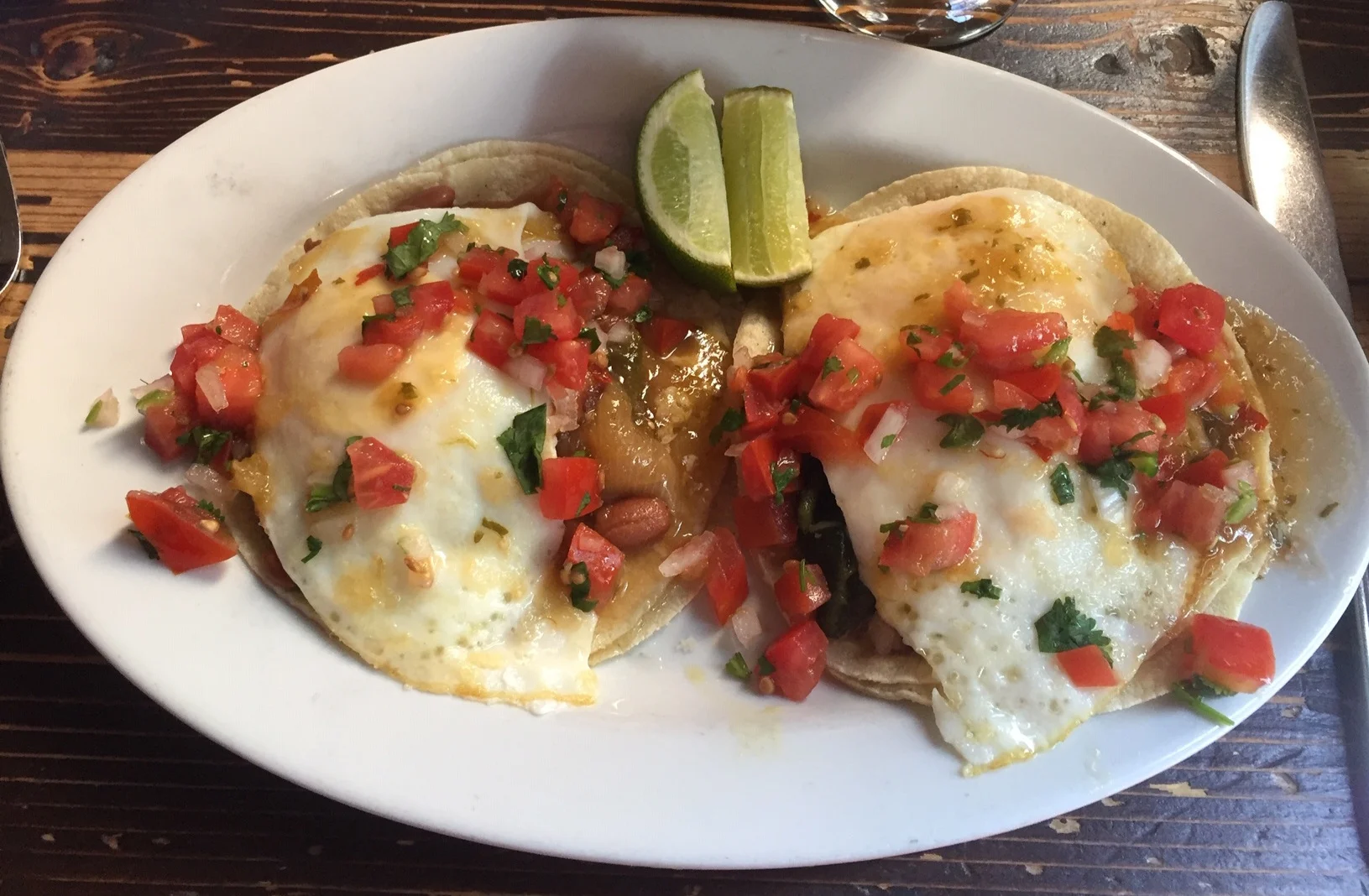 Tacos Desayunos makes my mouth water just looking at these tacos that tasted so good!