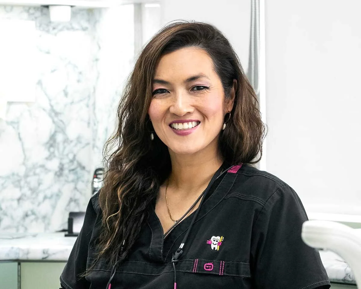 Friendly kids dentist Dr Laura Sutedja at Surry Hills dental clinic