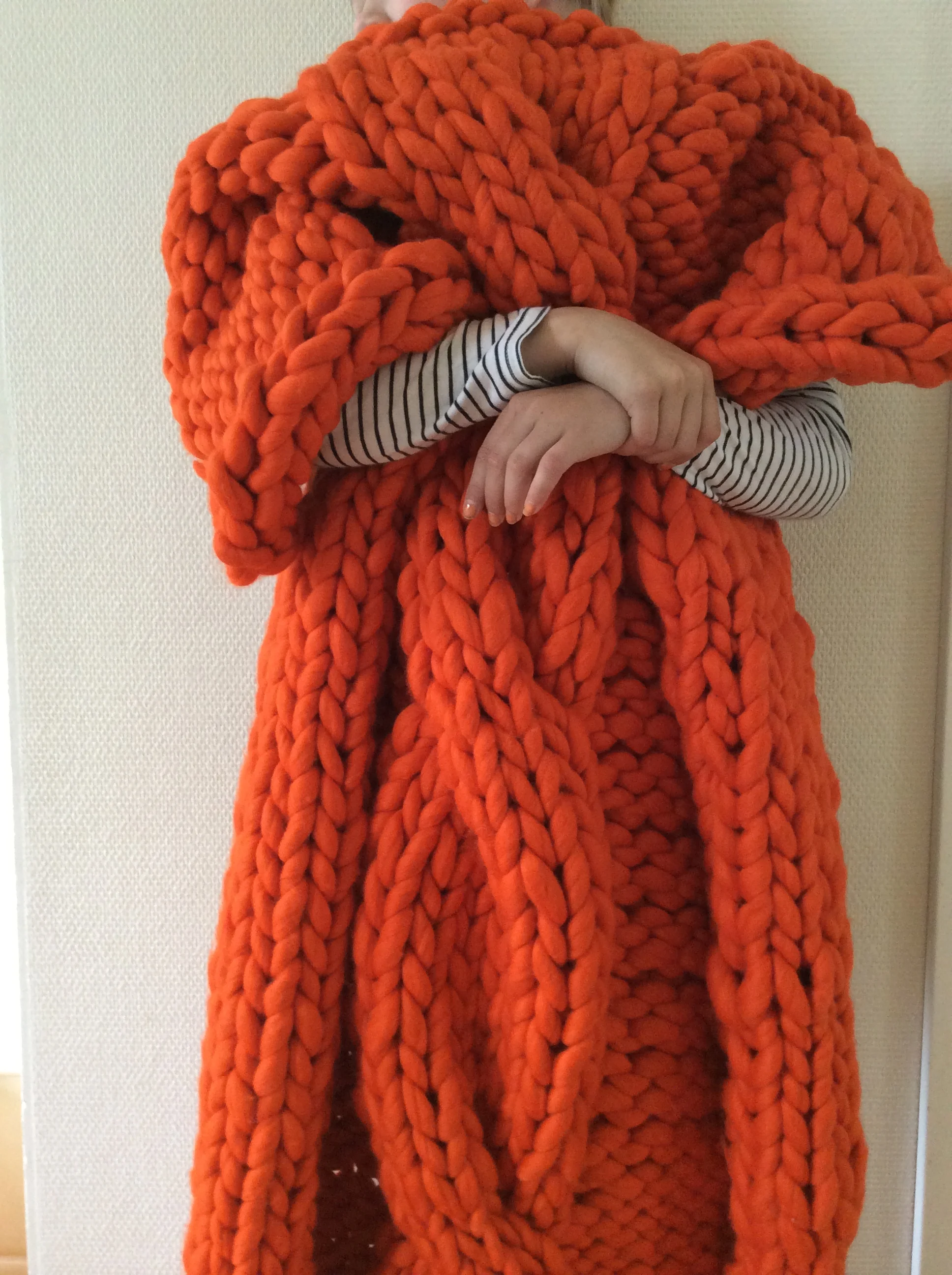 Pattern - Fat Braid Throw 130*170cm (51inches*66inches)