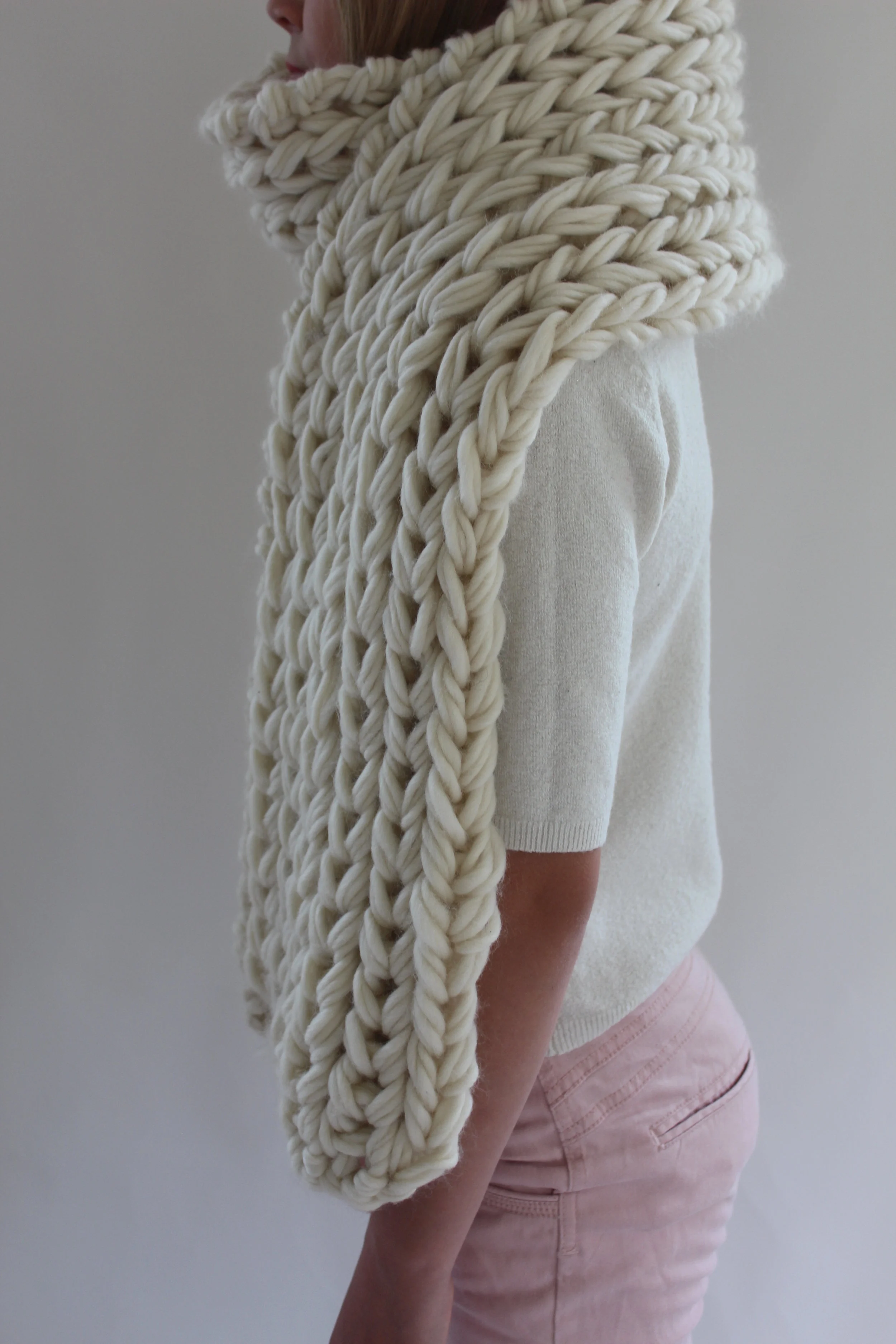Pattern - Thinny Rib scarf
