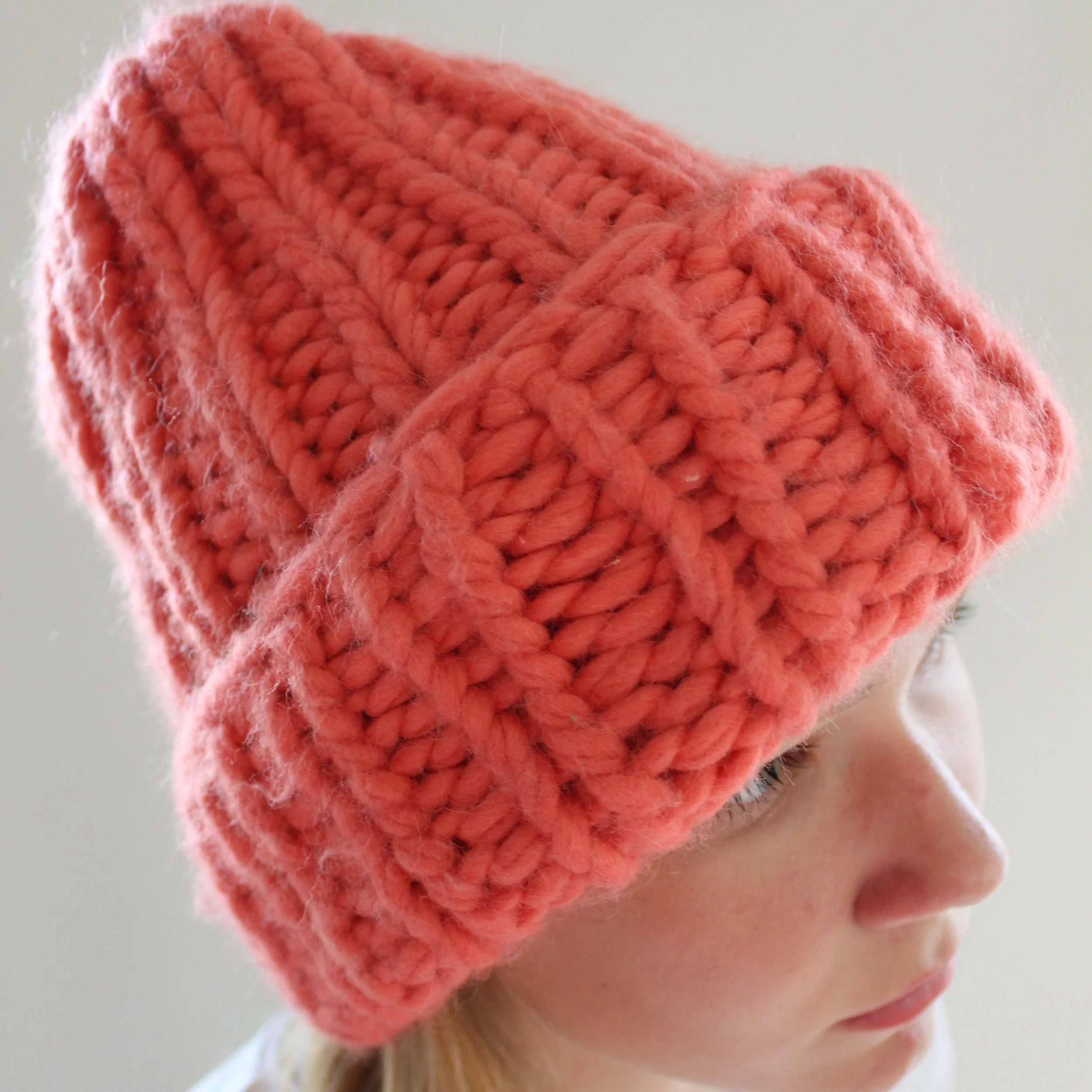 Pattern: Fat Rib - beanie