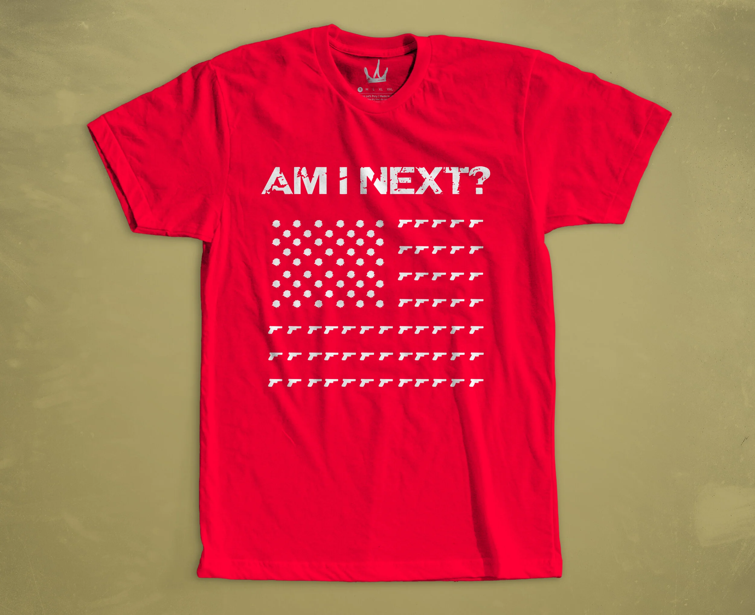 Am I Next Design 2 Tee red.jpg