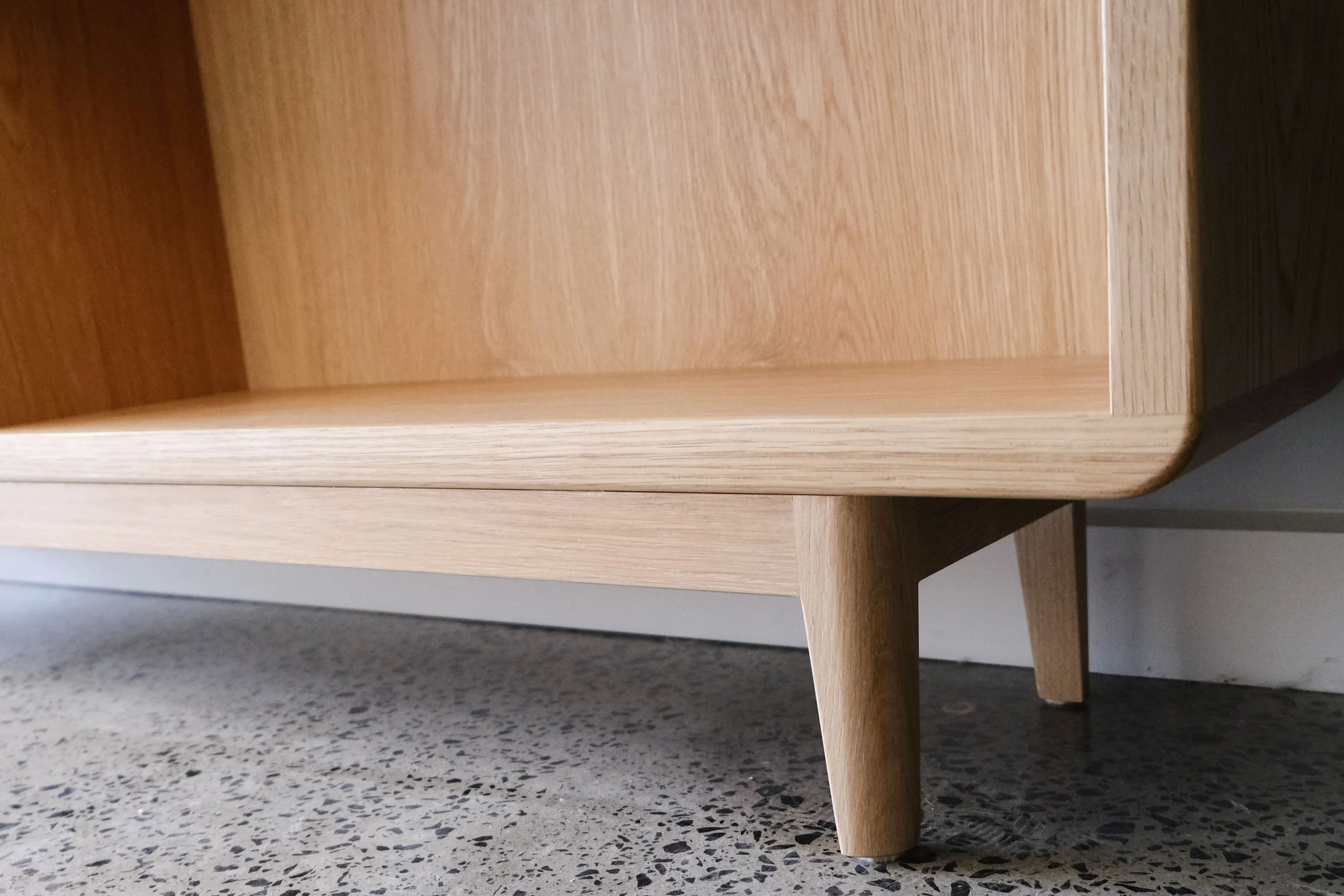 Mayfield American White Oak Shelving Unit — Retrograde Furniture Made