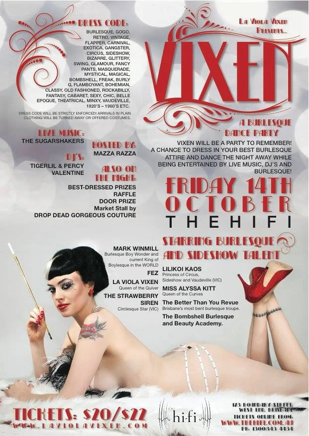 Vixen Burlesque Party