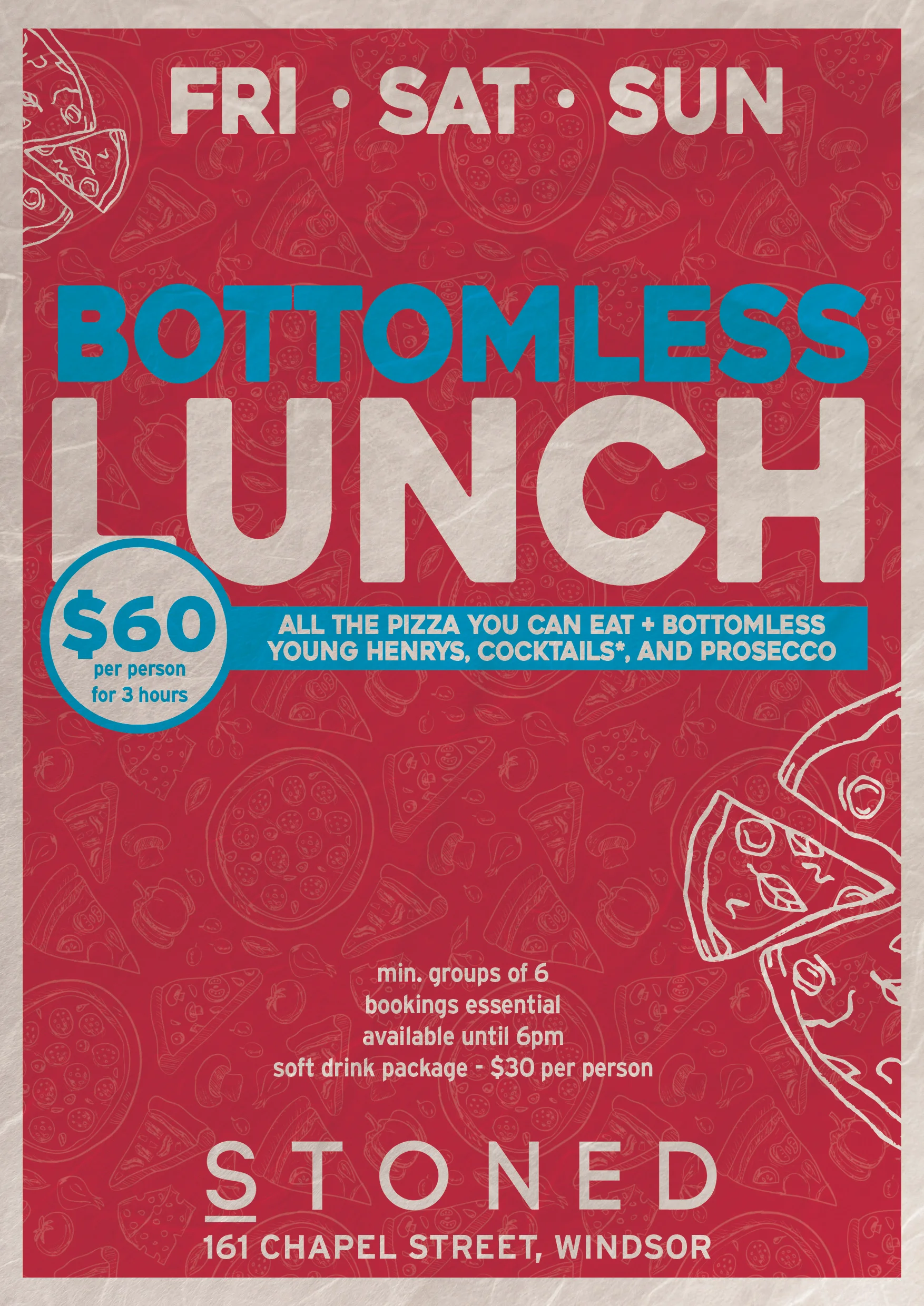 Stoned Pizza - Advertising