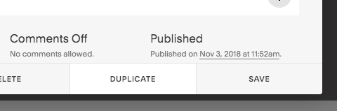 select 'DUPLICATE'