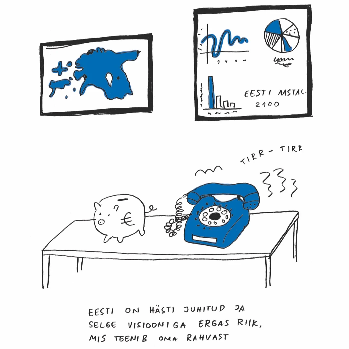 23.12 (illustratsioon: AW Stuff) Riigireformi on vaja selleks, et Eesti oleks ergas ja hästi juhitud riik, mis teeniks oma rahvast.