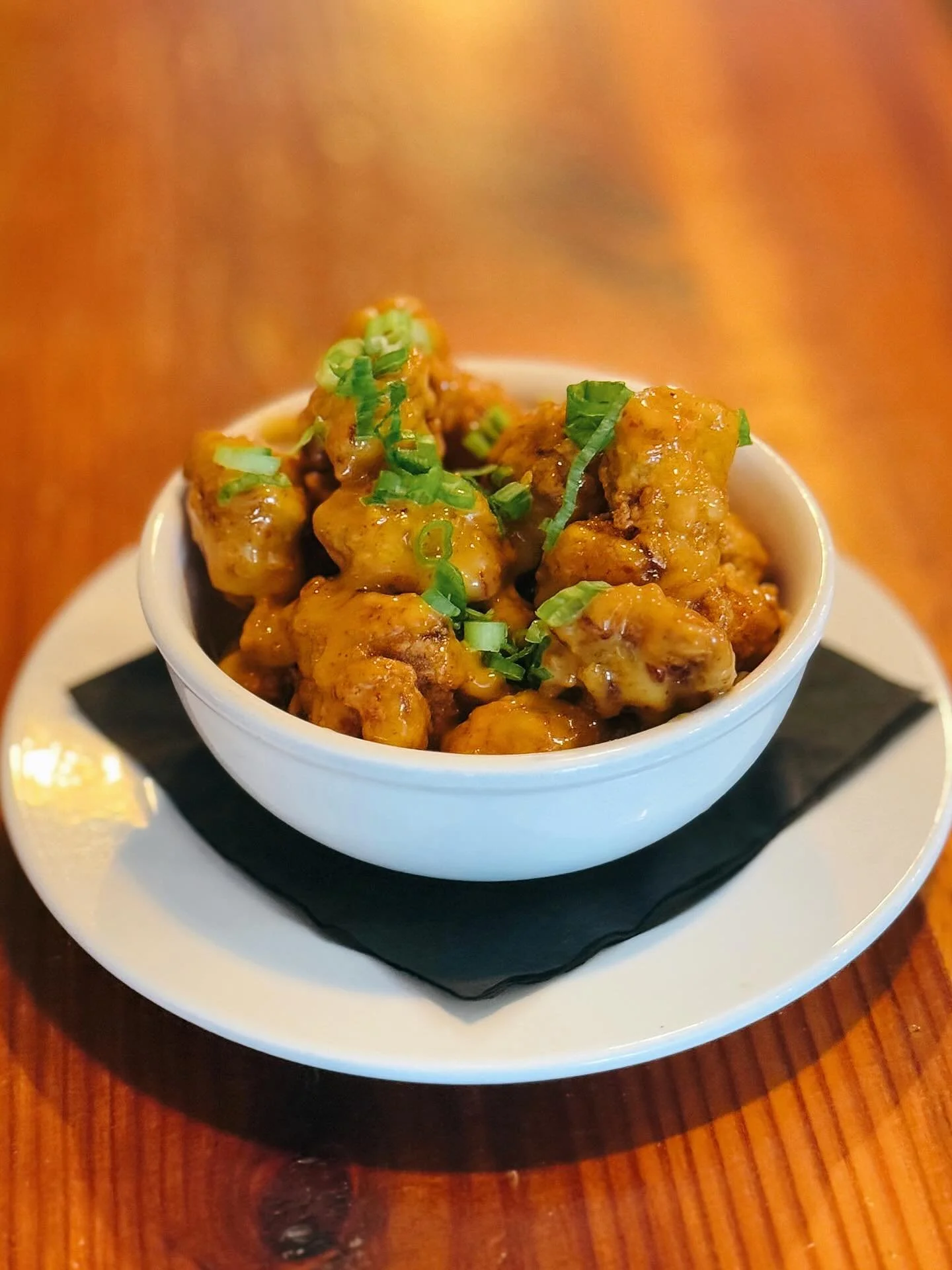 Dine with Us &amp; Try Our Sweet &amp; Spicy Alligator! 🐊 Fried &amp; Tossed in Our Housemade Chili Aioli 🍽️ Open 11AM to 9PM!
