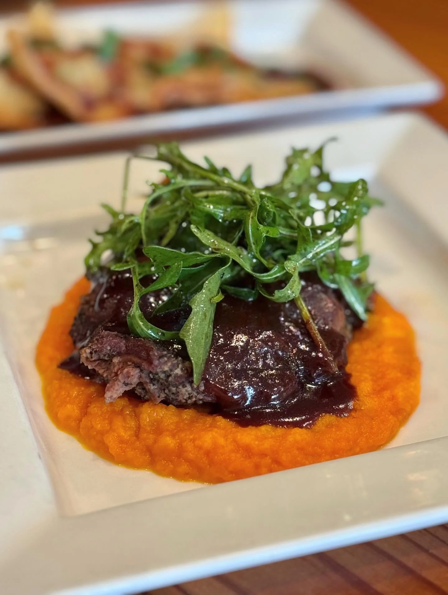 It&rsquo;s Restaurant Week in Baton Rouge! 🍽️ Check Out Some of Our Choices! ✨ $45 Per Diner for Three Courses, Which Will You Choose? #EatBR

&mdash; Smoked &amp; Confited Beef Cheek with Spiced Carrot Pur&eacute;e &amp; Arugula Salad and topped wi