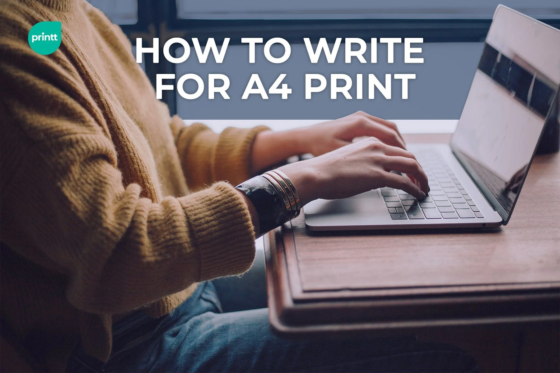 How to write for A4 print 