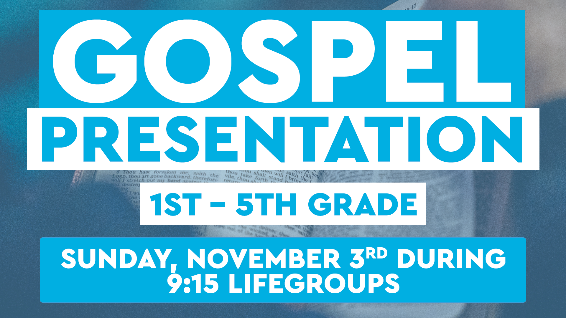 GFBC Kids — Gardendale First Baptist Church
