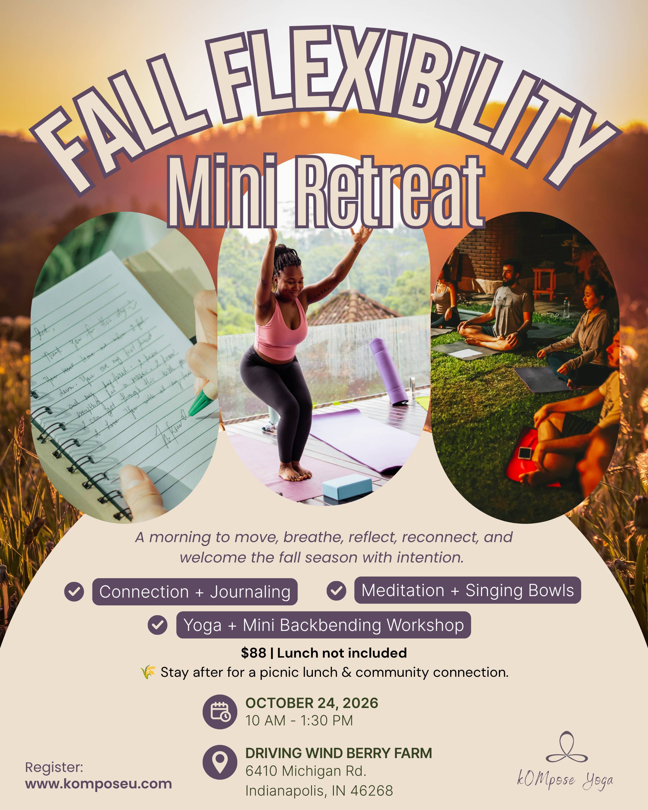 Fall Flexibility Mini Retreat