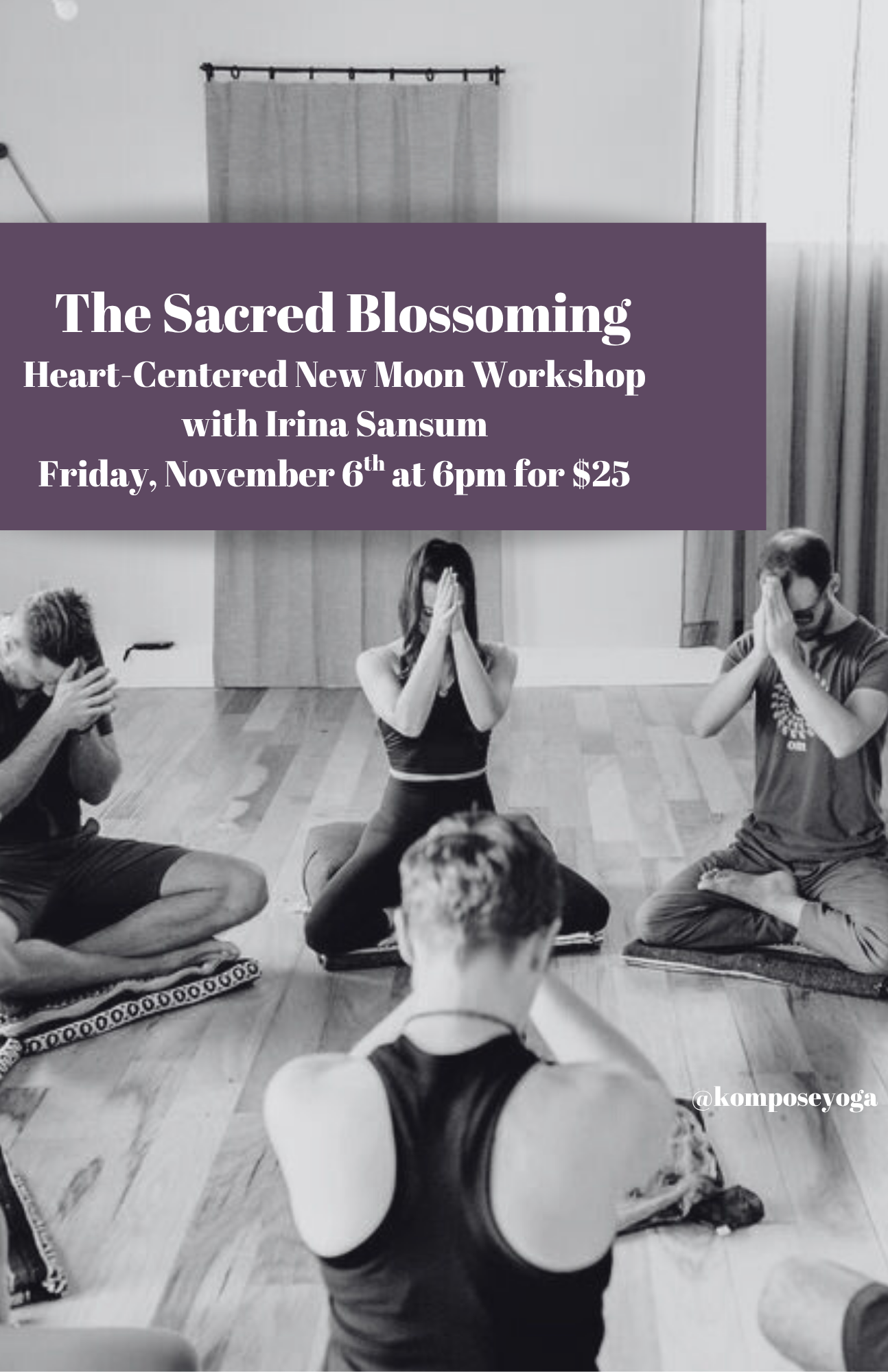 The Sacred Blossoming: New Moon Workshop