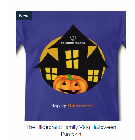 New Halloween Design in Our SpreadShirt Shop