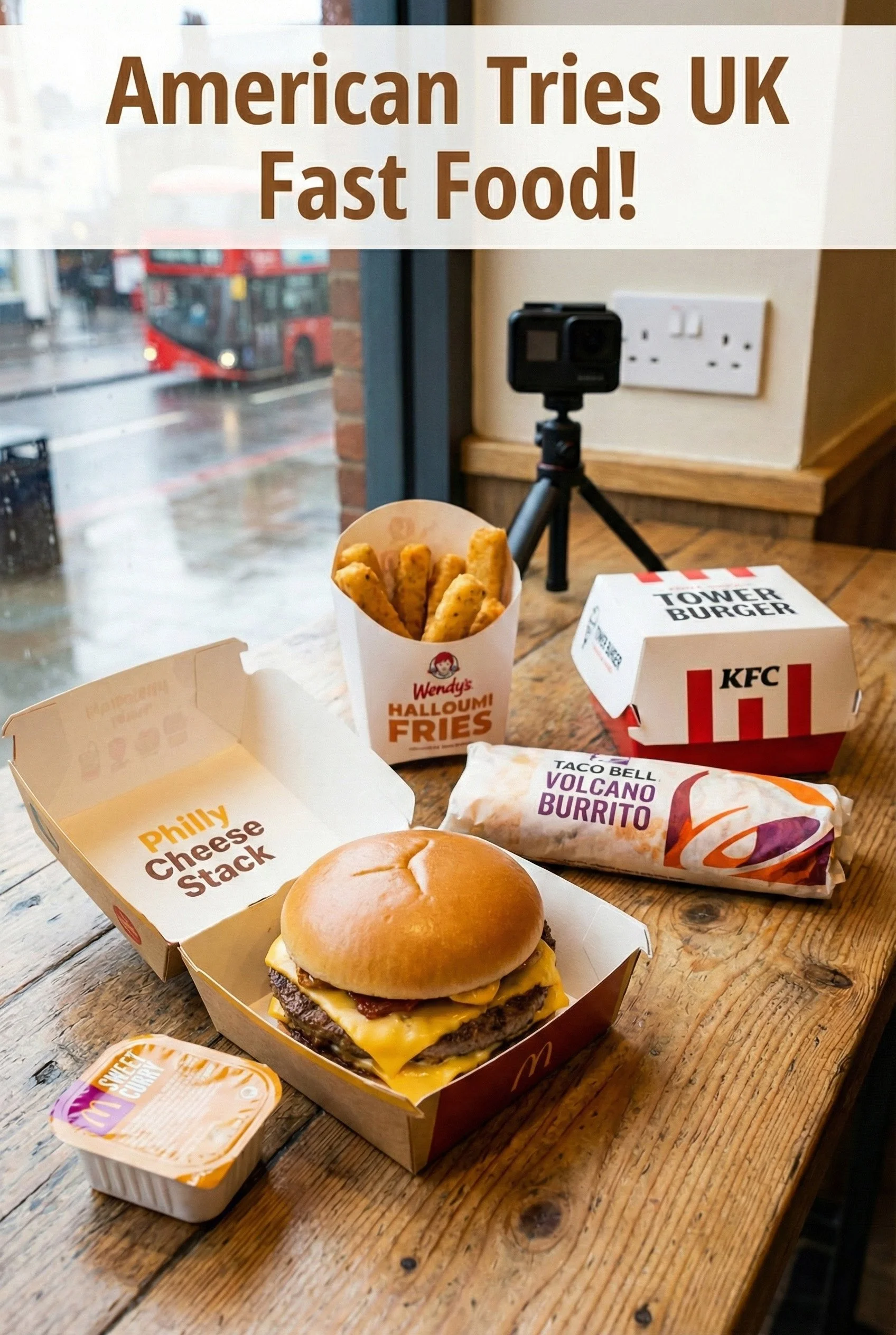 American Tries UK Fast Food: Is It Better Than US Fast Food? (McDonald's, KFC &amp; Taco Bell Review)